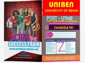 UNIBEN Post UTME Pst Questions and Answers