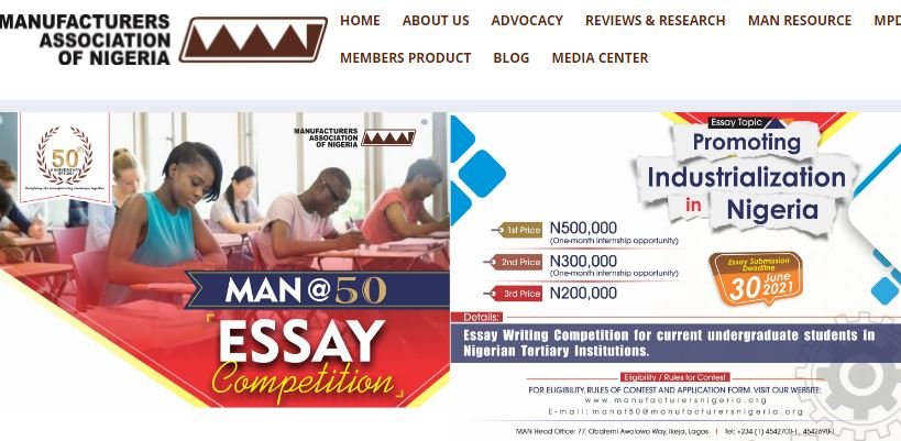 MAN@50 Essay Writing Competition 2021