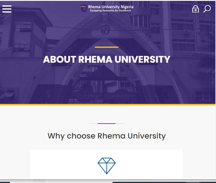 Rhema University Post UTME Past Questions and Answers