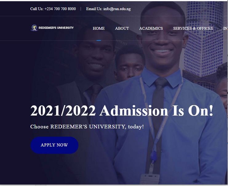 Redeemer’s University, Mowe Post UTME Past Questions and Answers