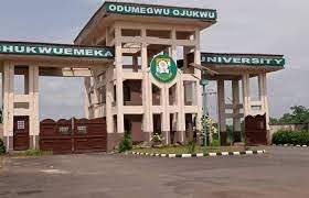 Chukwuemeka Odumegwu Ojukwu University Admission List