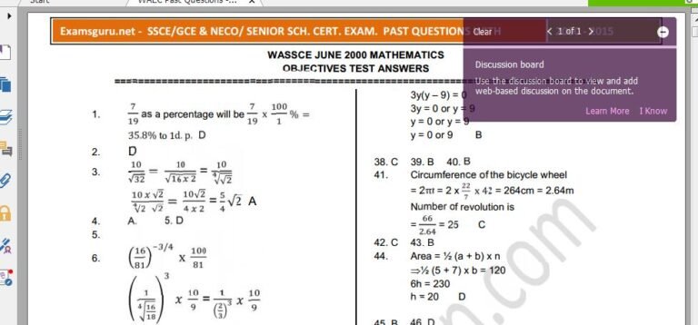 waec-past-questions-and-answers-for-all-subject-free-pdf-download